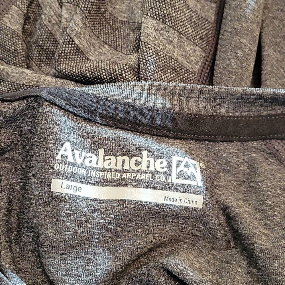BRAND NEW HEATHER AVALANCHE MEN'S SHORT SLEEVE PERFORMANCE SHIRTS - Picture 10 of 15